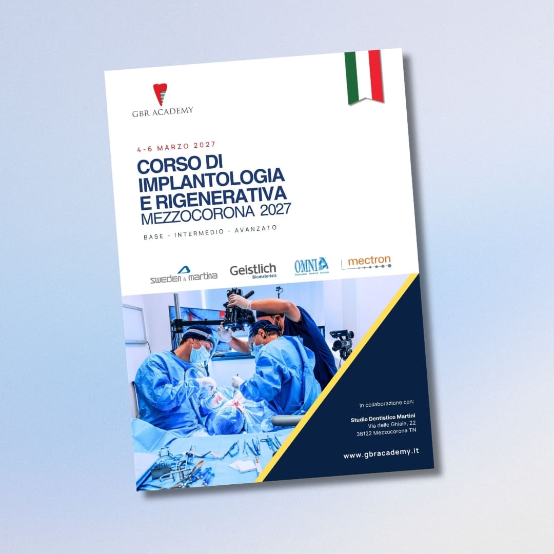 Brochure del corso di Trento della GBR Academy